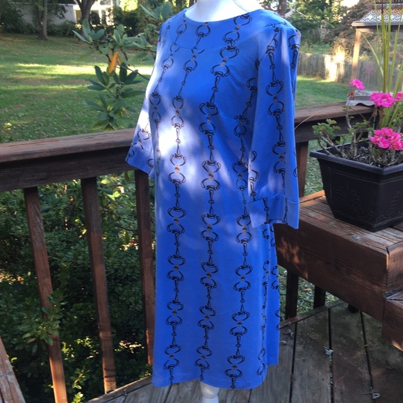 Skirtin Around Dresses Skirtin Around Equestrian Horse Bit Print